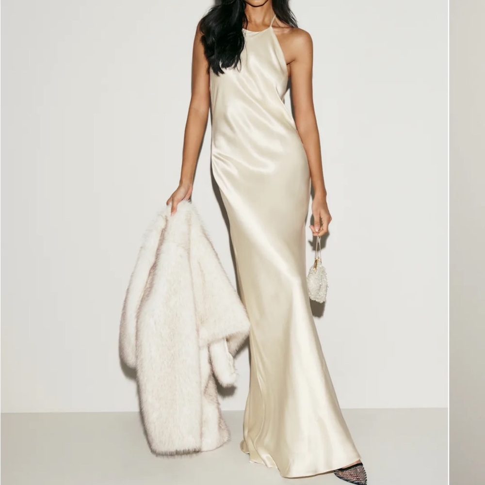 Reformation Jeany Silk Dress XS